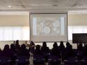 Female students during an activity in the Star Leaders Program at IAU